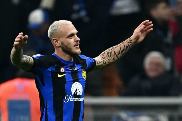 傷病橫掃國(guó)際米蘭！迪馬爾科或?qū)⑷毕鄨?chǎng)比賽